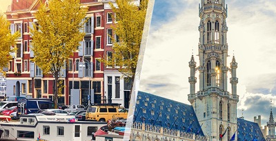 Amsterdam und Brüssel mit dem Zug Amsterdam und Brüssel mit dem Zug