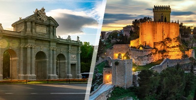 Madrid und Paradores von Kastilien-La Mancha mit Mietwagen Madrid und Paradores von Kastilien-La Mancha mit Mietwagen