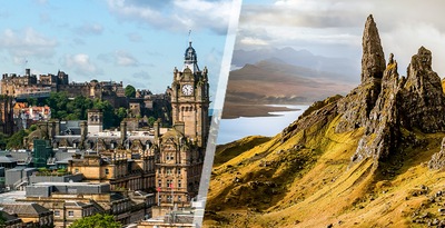 Route durch das Beste von Schottland mit Aufenthalt auf der Isle of Skye Route durch das Beste von Schottland mit Aufenthalt auf der Isle of Skye