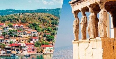 Athen und Kefalonia mit dem Flugzeug Athen und Kefalonia mit dem Flugzeug
