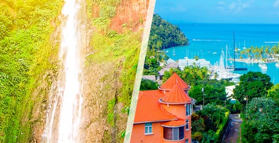 Guadeloupe und Santa Lucía Guadeloupe und Santa Lucía