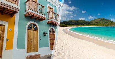 San Juan und Tortola San Juan und Tortola