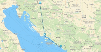 Zagreb, Split und Dubrovnik Zagreb, Split und Dubrovnik