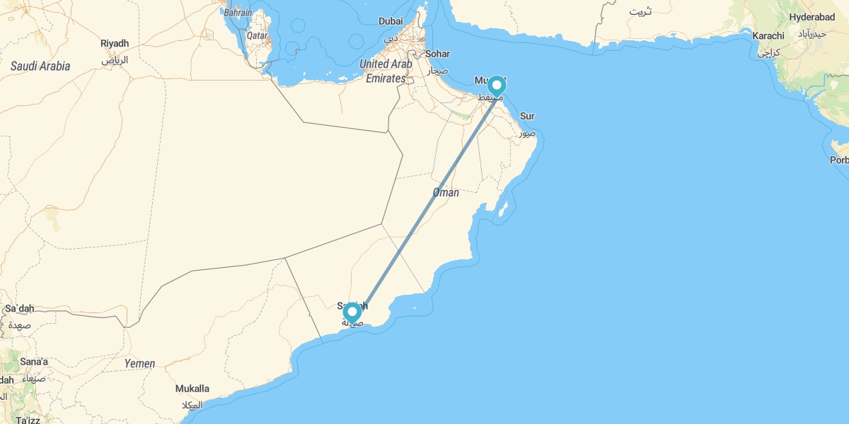 Maskat und Salalah