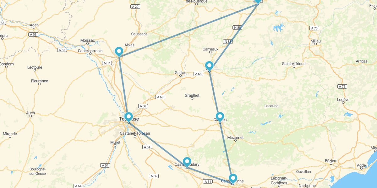 Route der Maler und mittelalterlichen Schätze