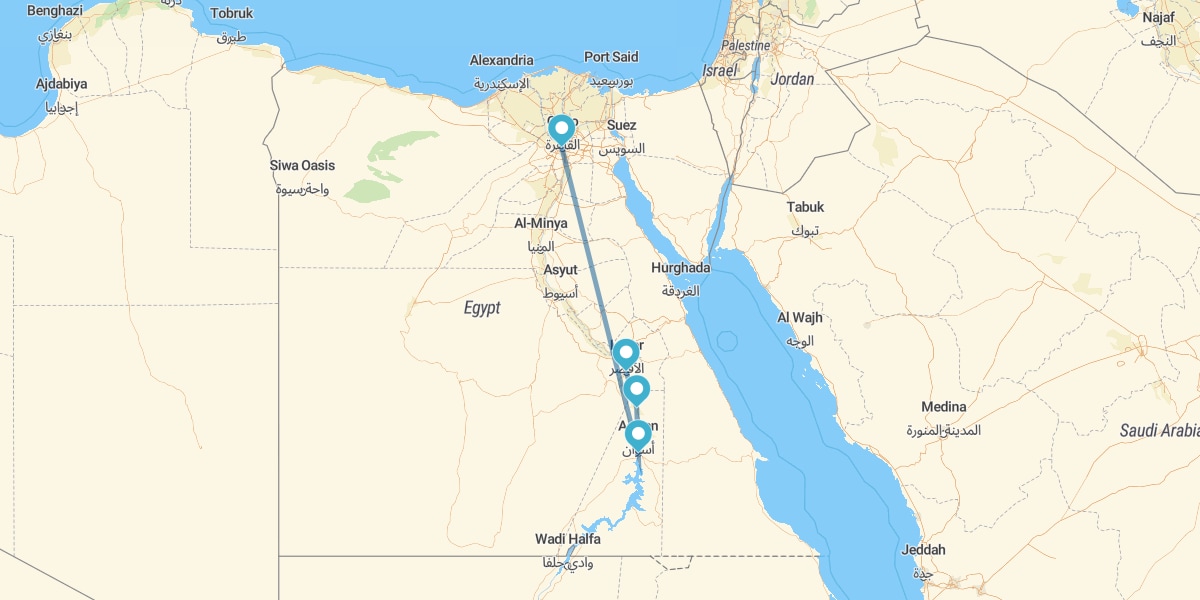 Kairo und 4 Nächte Kreuzfahrt mit Abu Simbel