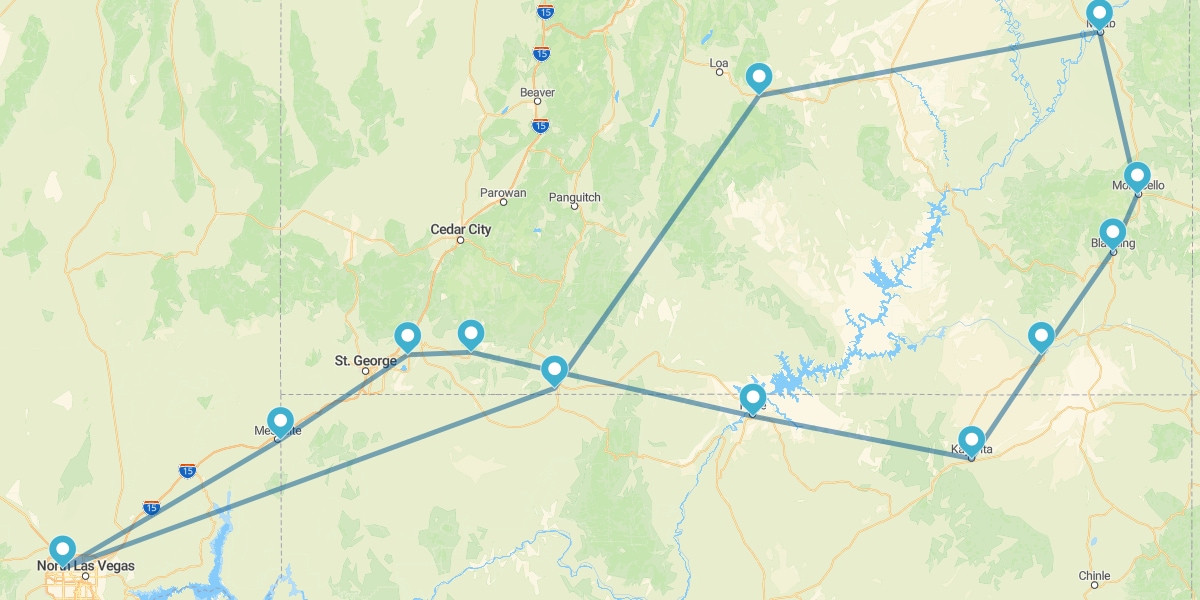 Route der Indianischen Geister