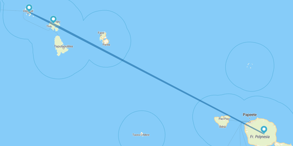 Tahiti, Bora Bora und Tahaa