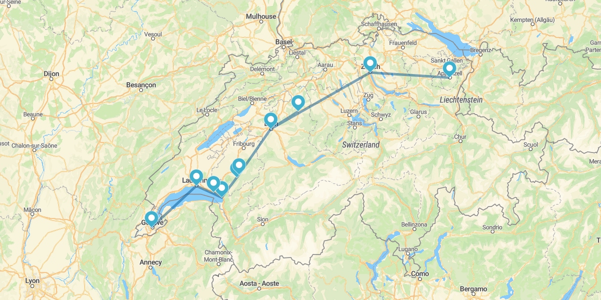 Schweizer Gastronomische Route