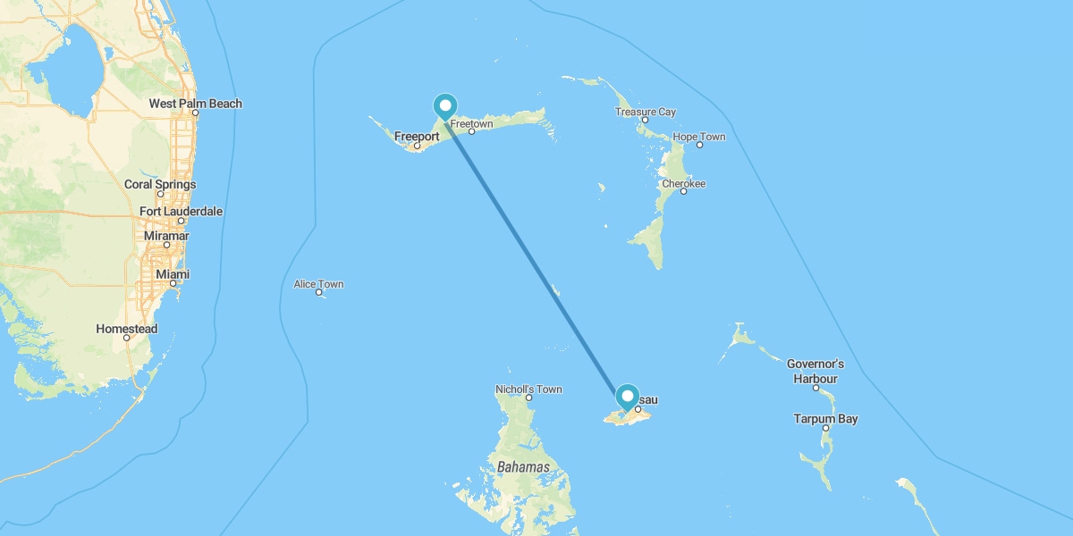 Nueva Providencia und Grand Bahama