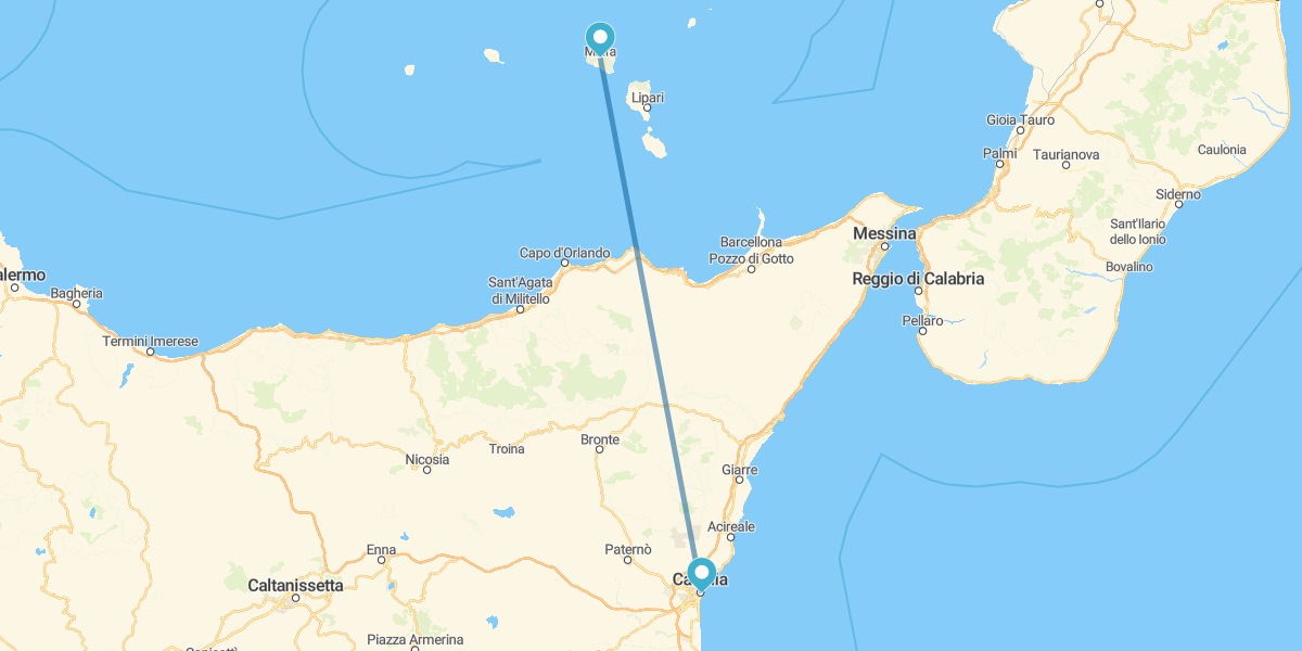 Catania und Salina