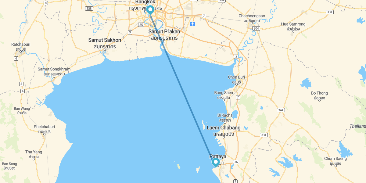 Bangkok und Pattaya
