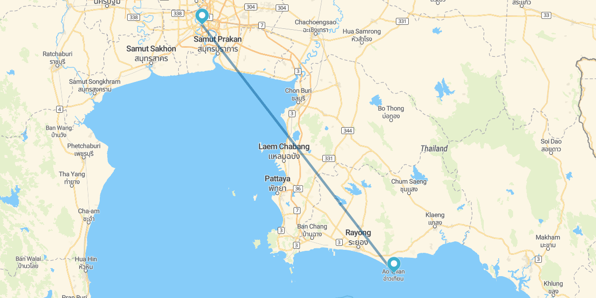 Bangkok und Koh Samet