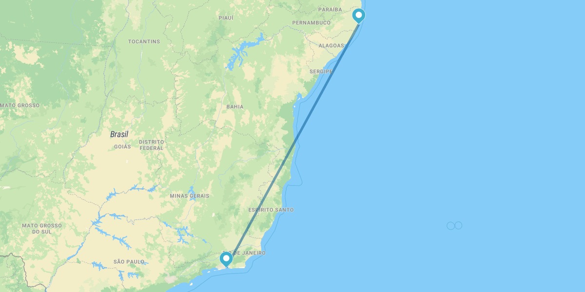Rio de Janeiro und Porto de Galinhas