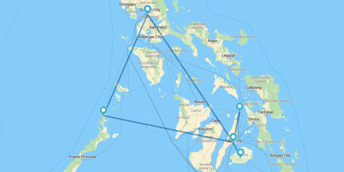 Manila, El Nido, Bohol und Malapascua