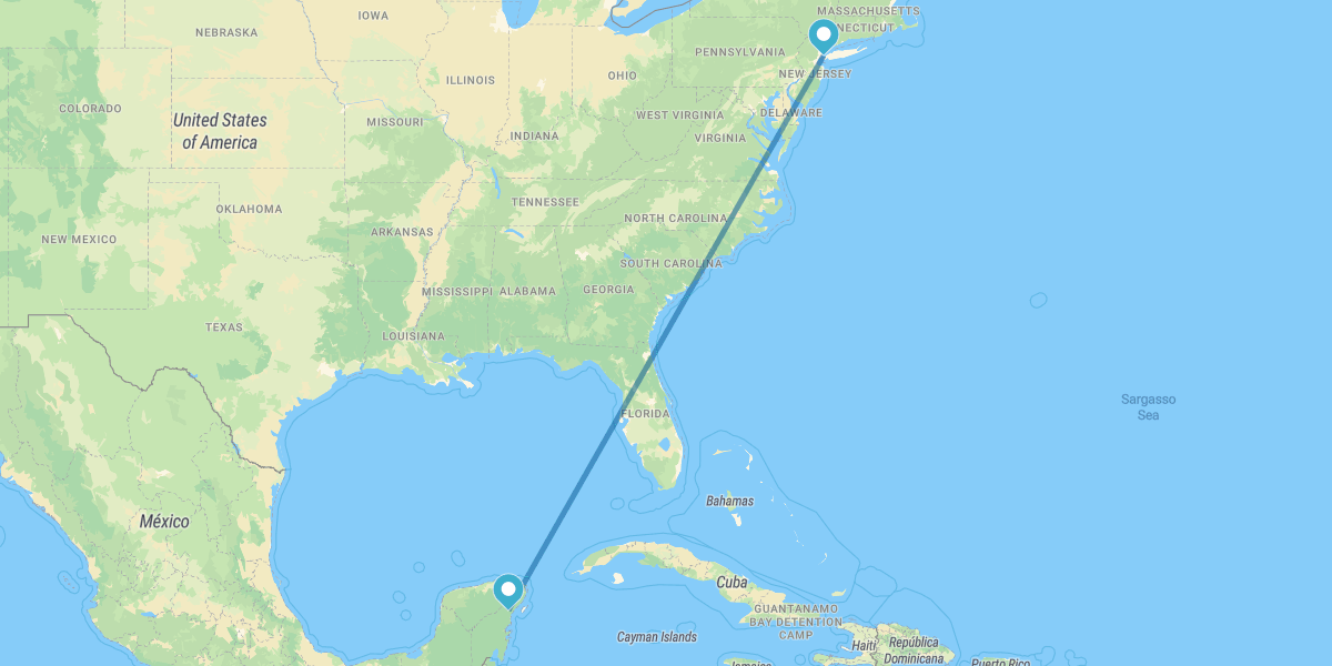 Riviera Maya und New York