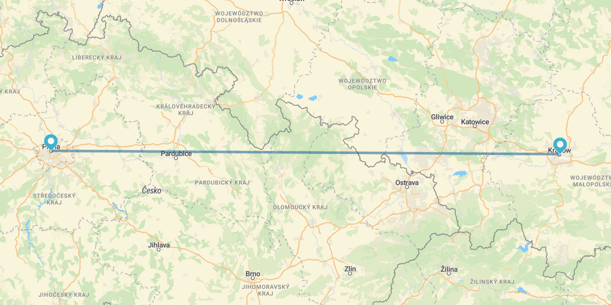Krakau und Prag