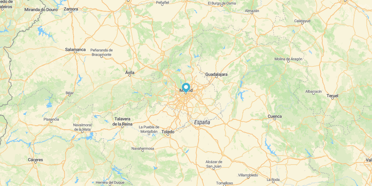 Madrid und Paradores von Madrid mit Mietwagen