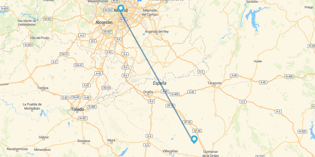 Madrid und Paradores von Kastilien-La Mancha mit Mietwagen