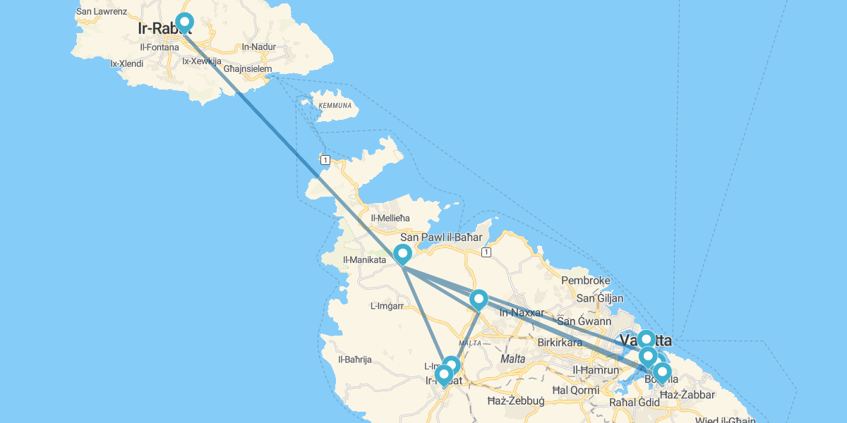 La Valleta, Mdina, Gozo und die Drei Städte