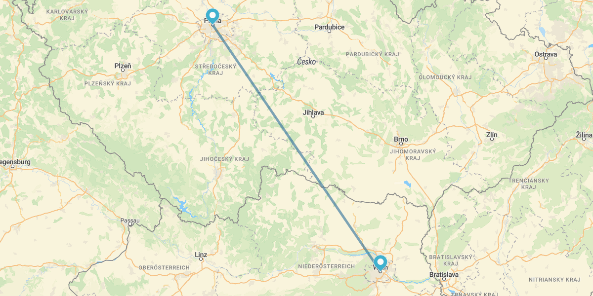 Wien und Prag