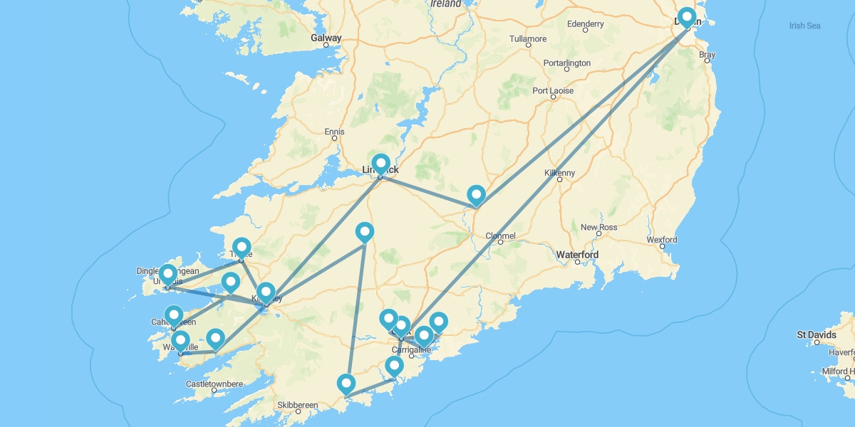 Route durch den Südwesten der Grünen Insel II