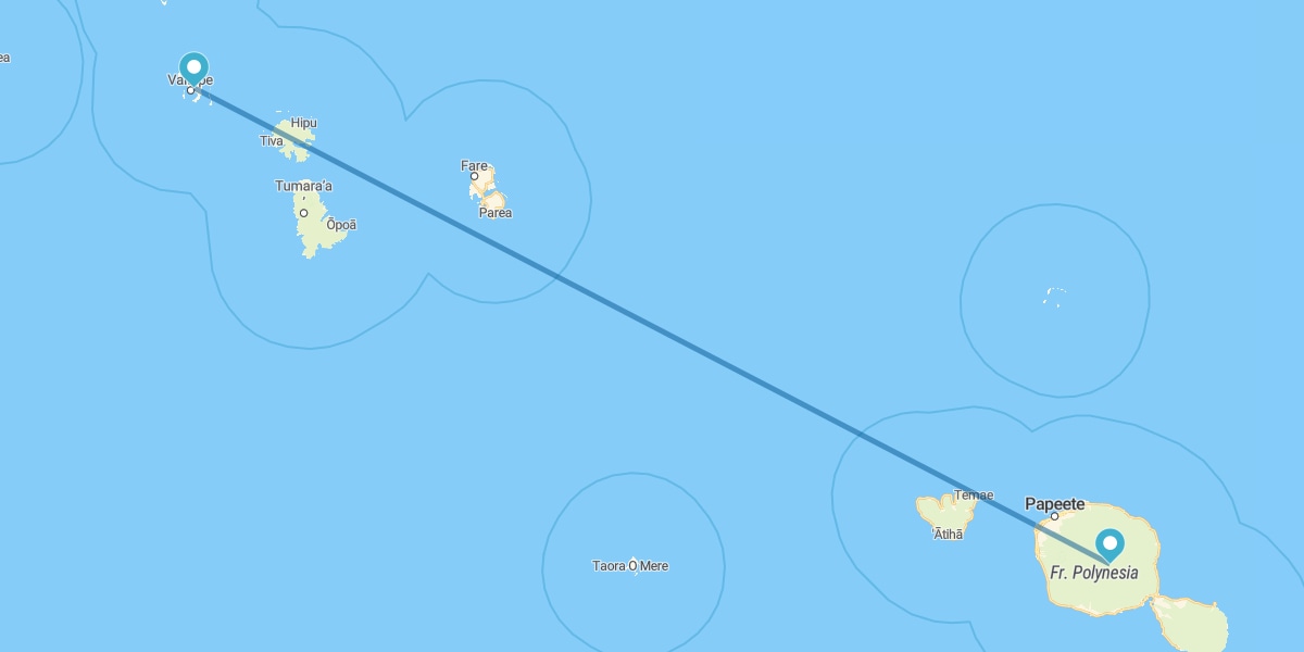 Tahiti und Bora Bora