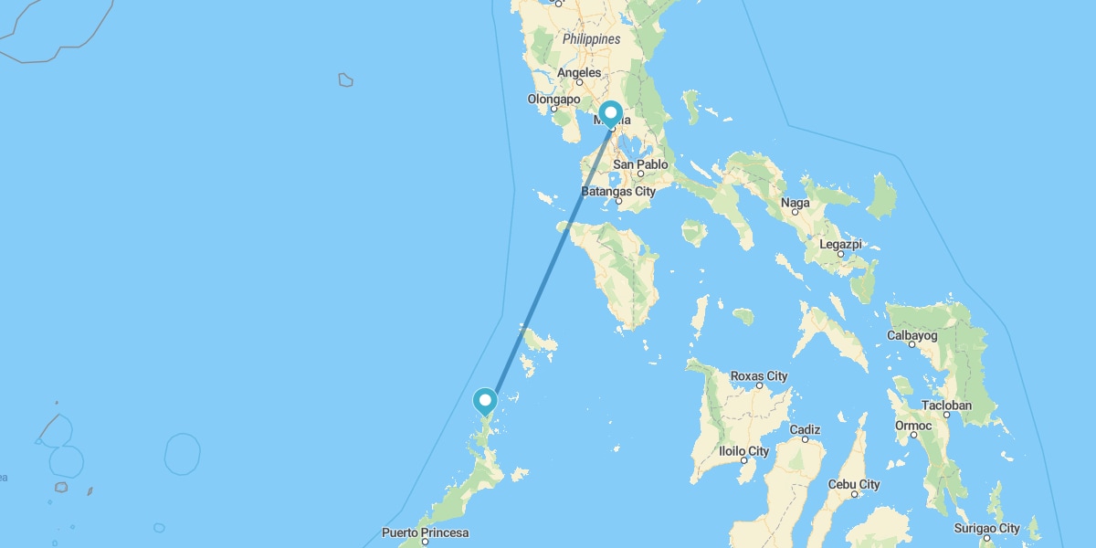 Manila und Palawan (El Nido)