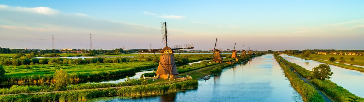 Niederlande: Route durch Holland, dem Land des Wassers ...