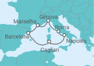 Reiseroute der Kreuzfahrt  Griechenland, Türkei, Malta Alles Inklusive - mit flug - Celebrity Cruises
