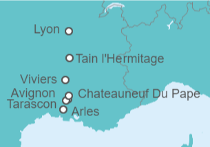 Reiseroute der Kreuzfahrt  Martinique, Guadeloupe, St. Kitts Und Nevis, Antigua Und Barbuda, Britische Jungferninseln Alles Inklusive - Costa Kreuzfahrten