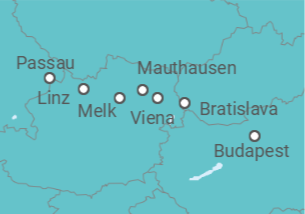 Reiseroute der Kreuzfahrt  Schweden, Polen & Dänemark ab Warnemünde - AIDA