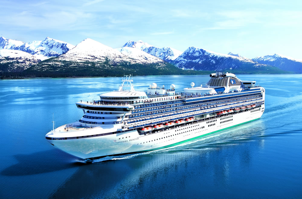 Sapphire Princess in Alaska
