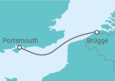 Reiseroute der Kreuzfahrt  Belgien - Virgin Voyages