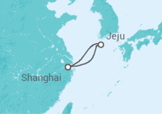Reiseroute der Kreuzfahrt  Japan - Royal Caribbean