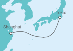 Reiseroute der Kreuzfahrt  Japan - MSC Cruises