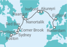 Reiseroute der Kreuzfahrt  Niederlande, Deutschland, Frankreich - AmaWaterways