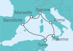 Reiseroute der Kreuzfahrt  Spanien, Portugal, Bermudas Alles Inklusive - mit flug - Celebrity Cruises