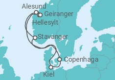 Reiseroute der Kreuzfahrt  Frankreich, Italien Alles Inklusive - mit flug - Celebrity Cruises