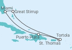 Reiseroute der Kreuzfahrt  Kanaren & Marokko ab Gran Canaria - AIDA