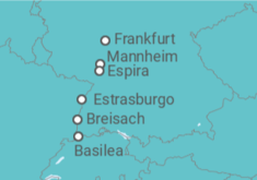 Reiseroute der Kreuzfahrt  Seychellen, Madagaskar & Mauritius - AIDA