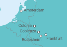 Reiseroute der Kreuzfahrt  Mauritius, Seychellen & Madagaskar 1 - AIDA