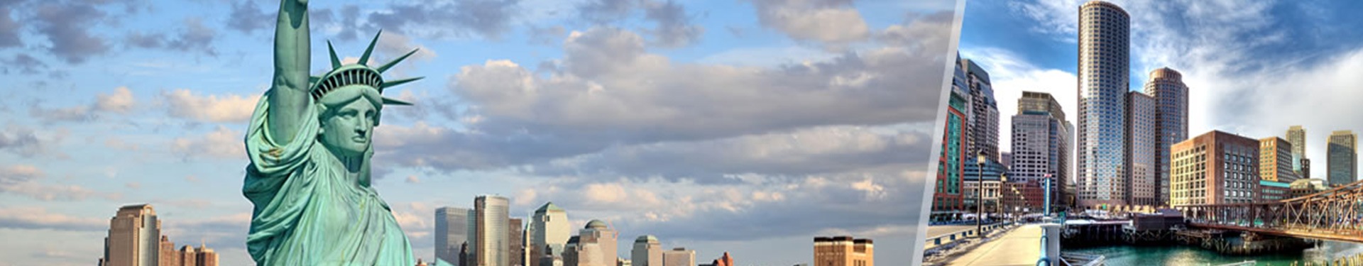 New York und Boston