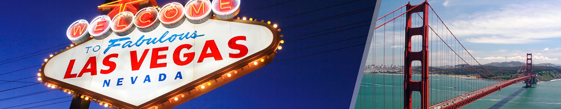 Las Vegas und San Francisco