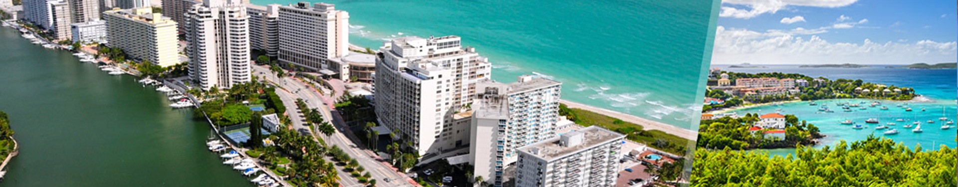 Miami und Saint Thomas