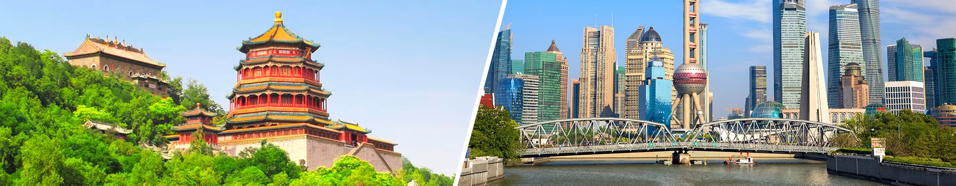 Peking und Shanghai