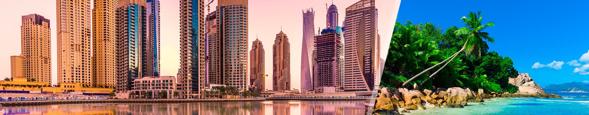 Dubai und Seychellen (Mahe)