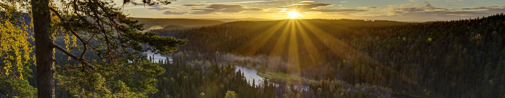 Route durch das Finnische Lappland
