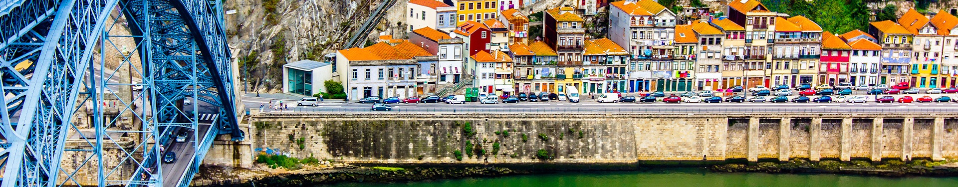 Route von Porto bis zur Algarve