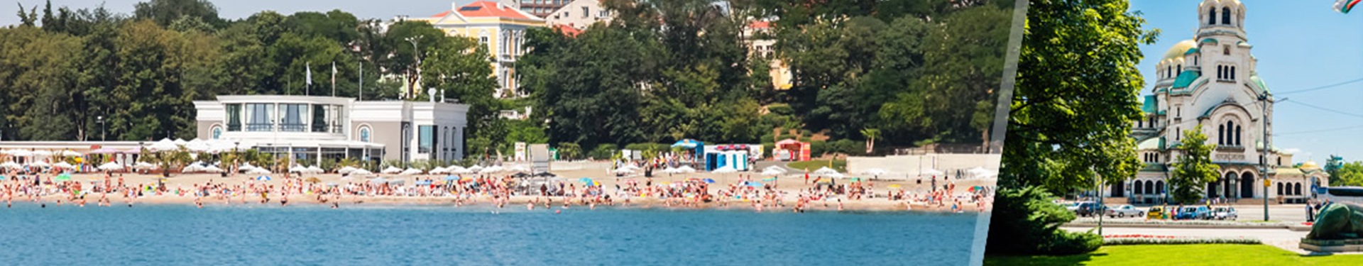 Sofia und Burgas Schwarzes Meer